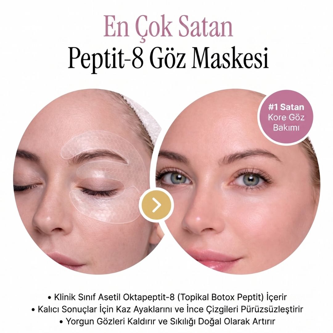 Kore Peptit-8 Destekli Derin Kolajen Göz Maskesi